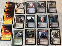 LOT #9 - Exclusive - Lord of the Rings TCG : 25x Elvish Tengwar + Promo Cards - Image 4