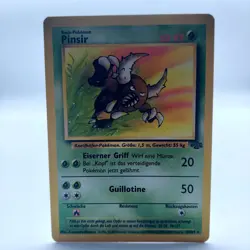 Pokemon TCG Karte - Pinsir 25/64 - Rare - Dschungel Set (2000) - NM - Image 1