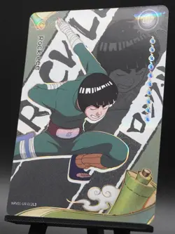 Rock Lee NRV01-UR-012L3 English Naruto Kayou Card Heavens Scroll NM - Image 3