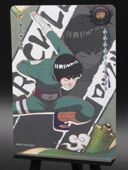 Rock Lee NRV01-UR-012L3 English Naruto Kayou Card Heavens Scroll NM - Image 4