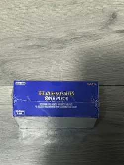 One Piece Card Game - OP14 The Azure Sea's Seven Booster Box SEALED IN HAND - Image 2