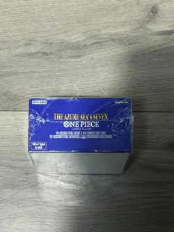 One Piece Card Game - OP14 The Azure Sea's Seven Booster Box SEALED IN HAND - Image 3