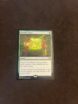 Worldly Tutor [Dominaria Remastered] #185 Magic MTG Cards LP - Image 1