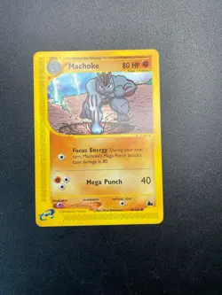 Machoke | 38/144 | Skyridge | Uncommon | Pokemon Card | NM - Image 1