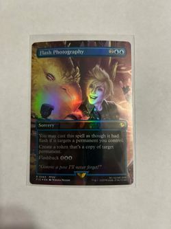 Foil Flash Photography NM/M Final Fantasy Magic MTG - Image 2