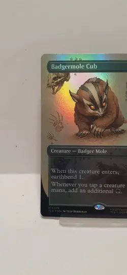 BADGERMOLE CUB (BORDERLESS) FOIL - AVATAR: THE LAST AIRBENDER MTG 0326 - Image 2