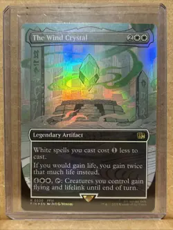 The Wind Crystal (Borderless) Final Fantasy Foil - Image 1
