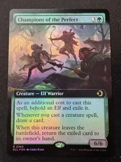 MTG - Champions of the Perfect (Extended Art Foil) - Lorwyn Eclipsed NM/M - Image 1