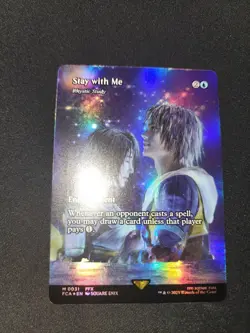 MTG Magic The Gathering Stay With Me Rhystic Study Showcase Foil #0031 - Image 3