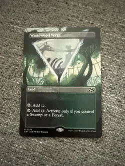 MTG - Wastewood Verge - Borderless - Aetherdrift - Regular - Image 1