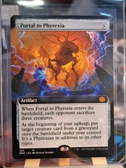 Portal to Phyrexia (Extended Art) the Brothers' War Regular - Image 1