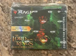 Sealed Universes Beyond Lord of the Rings Collector Booster Box Magic MTG - Image 1