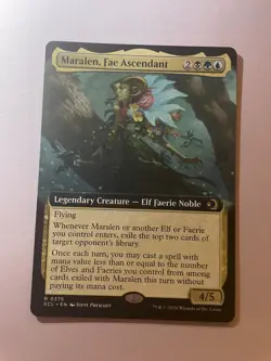 Maralen, Fae Ascendant (Extended Art) Lorwyn Eclipsed Regular - Image 1