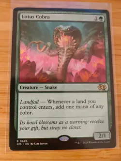 MTG Lotus Cobra 0685 J25 Foundations M/NM Free UK P&P - Image 1