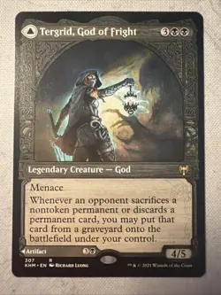 Tergrid, God of Fright (Showcase) R Kaldheim 307 NM/LP - Image 1