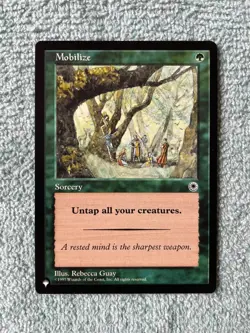 MTG Mobilize NM The List PLST Portal POR 172 C Magic Gathering EDH - Image 1