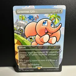 MTG: Magic Secret Lair x Sonic Hedgehog: Chasing Adventure Set of 8 - Image 4