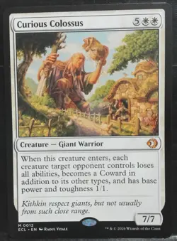 Curious Colossus 0012 Lorwyn Eclipsed Regular NM/M pack fresh - Image 1