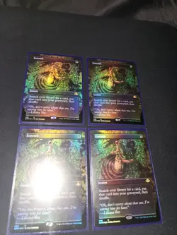 4X PLAYSET NM MTG Magic Entomb FOIL BORDERLESS (426/521) Dominaria Remastered - Image 2