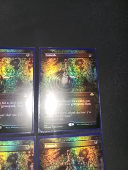 4X PLAYSET NM MTG Magic Entomb FOIL BORDERLESS (426/521) Dominaria Remastered - Image 3