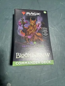 Magic The Gathering Bloomburrow - SQUIRRELED AWAY Commander Deck - Image 1