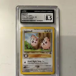 CGC 8.5 Pokemon League Black Star Promo Igglybuff CGC 8.5 - US seller - Image 1