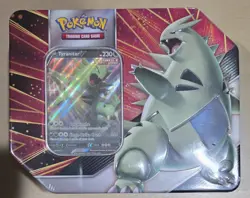 Pokemon TCG Tyranitar V Strikers Tin - Full Factory Sealed - Brand New - Image 1