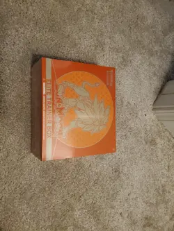 Pokemon Sun and Moon Base Set Solgaleo ETB, Sealed. Orange Solgaleo - Image 1