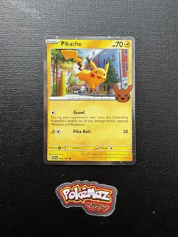 Pikachu - 018/091 - Holo Rare - Trick or Trade 2024 - Pokemon TCG - Image 1