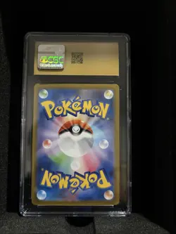 2025 Pokemon JAPANESE Black Bolt 090/086 Simisage ART RARE CGC 10 - Image 2