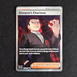 Giovanni's Charisma | 197/165 | Scarlet & Violet 151 | Pokemon TCG - Image 1