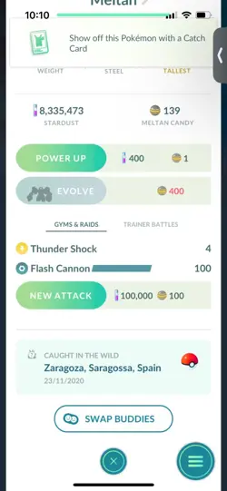 Pokemon Go Shiny Meltan - Image 2