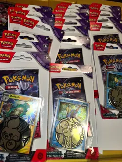 Pokemon TCG Temporal Forces Single Blister Lot Of 25 - Image 1