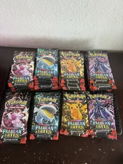 Pokemon Paldean Fates Booster Packs Lot of 60 Sealed (60 Packs) - Image 1