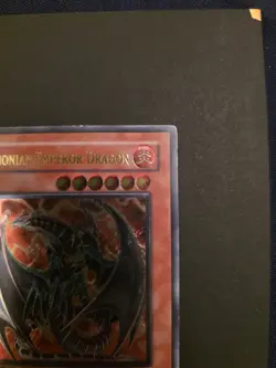 Chthonian Emperor Dragon TAEV-EN019 1st Edition Ultimate Rare Yu-Gi-Oh! - Image 3