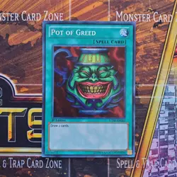 1x Pot of Greed - Secret Rare - LCJW-EN061 - 1st Ed - LP - Image 1