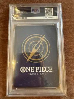One Piece OP05 Monkey D. Luffy 1st Anniversary ST01-012 PSA 10 Gem English En - Image 2