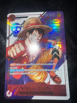2025 One Piece EN 3rd Anniversary Treasure CP Pack #014 Monkey D. Luffy - Image 3
