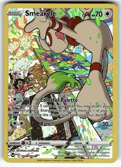 Smeargle TG10/TG30 SWSH12: Silver Tempest Trainer Gallery NM Pokemon Card TCG - Image 1