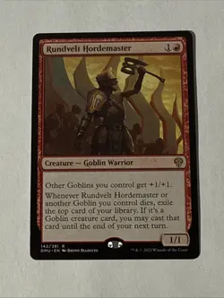 MTG Rundvelt Hordemaster Dominaria United Regular Card NM Condition - Image 1