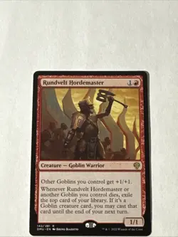 MTG Rundvelt Hordemaster Dominaria United Regular Card NM Condition - Image 2
