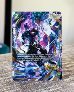 NEW Dragon Ball Super Fusion World Card Game Hit Bonus Pack Gold Alt Art FS10-12 - Image 1