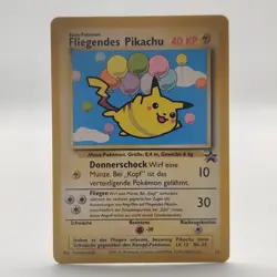 Pokemon TCG Karte - Fliegendes Pikachu Black Star Promo Deutsch WP25 NM - Image 1