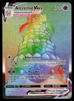 Pokemon Card - Alcremie VMAX Shining Fates 073/072 Secret Rare - Image 1