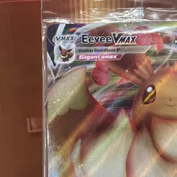 Pokemon Card Eevee VMAX SWSH087 Black Star Promo Sealed - Image 2