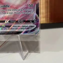 Pokemon Card Eevee VMAX SWSH087 Black Star Promo Sealed - Image 4