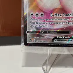 Pokemon Card Eevee VMAX SWSH087 Black Star Promo Sealed - Image 5