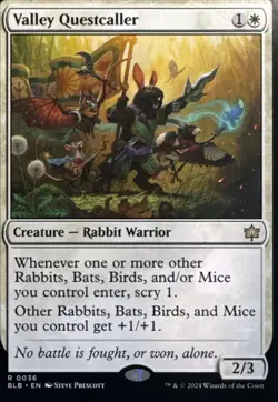 Valley Questcaller R Bloomburrow 36 NM - Image 1