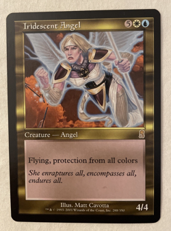 1x Iridescent Angel Odyssey MTG Magic the Gathering NM - Image 1
