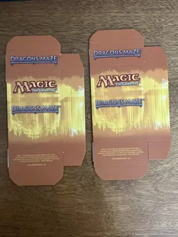 Magic The Gathering Dragon's Maze Cardboard Fat Pack Bundle Deck Box Set MTG - Image 2
